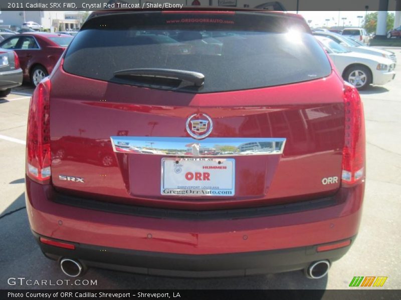 Crystal Red Tintcoat / Shale/Ebony 2011 Cadillac SRX FWD