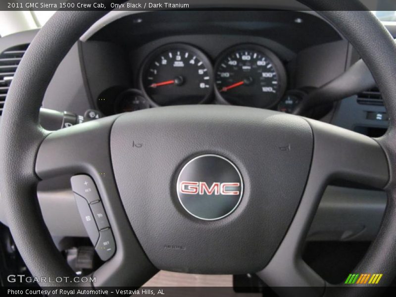 Onyx Black / Dark Titanium 2011 GMC Sierra 1500 Crew Cab