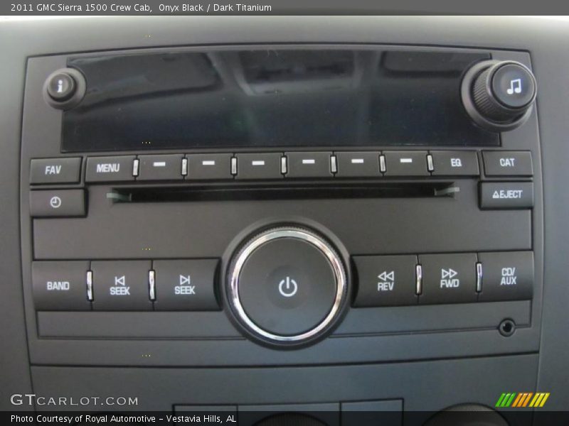 Onyx Black / Dark Titanium 2011 GMC Sierra 1500 Crew Cab