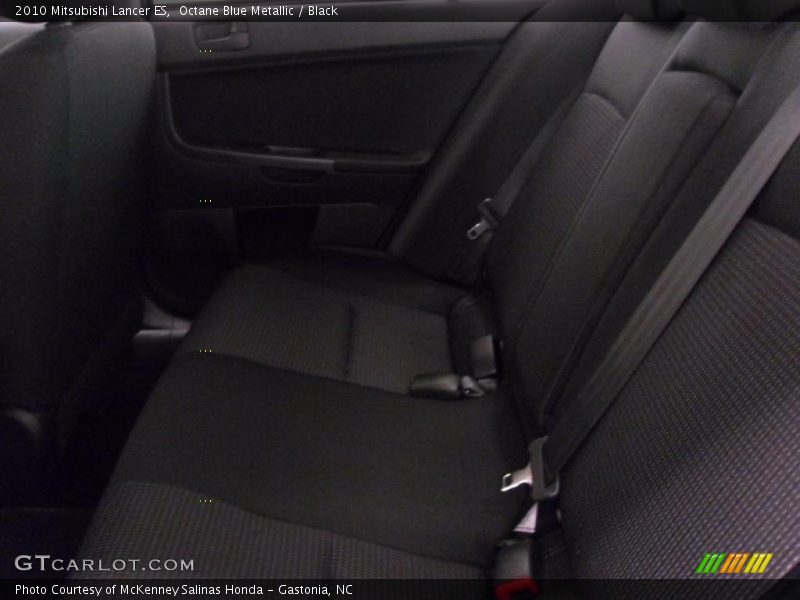 Octane Blue Metallic / Black 2010 Mitsubishi Lancer ES