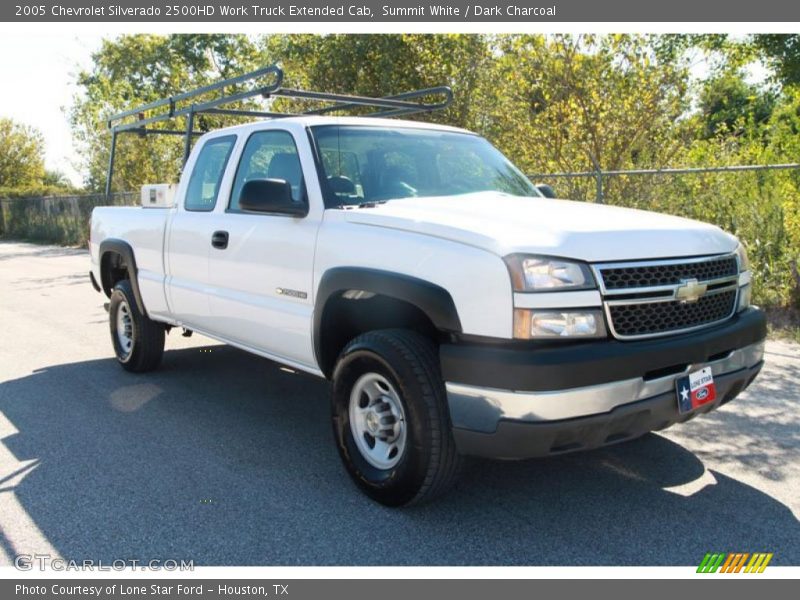 Summit White / Dark Charcoal 2005 Chevrolet Silverado 2500HD Work Truck Extended Cab