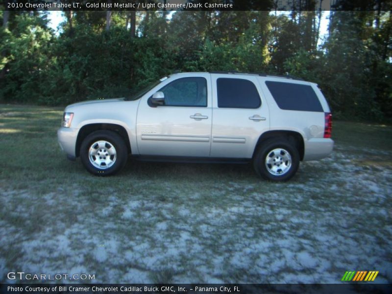 Gold Mist Metallic / Light Cashmere/Dark Cashmere 2010 Chevrolet Tahoe LT