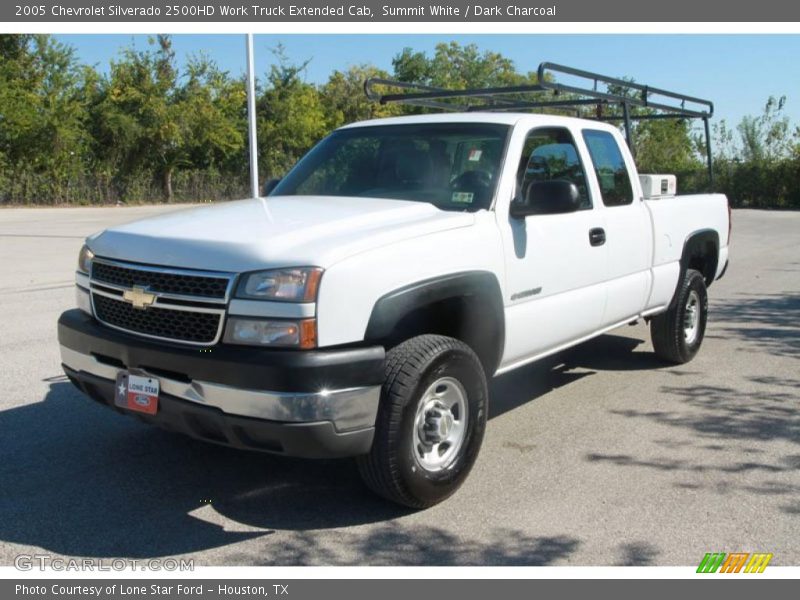 Summit White / Dark Charcoal 2005 Chevrolet Silverado 2500HD Work Truck Extended Cab