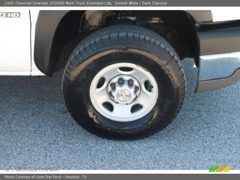 Summit White / Dark Charcoal 2005 Chevrolet Silverado 2500HD Work Truck Extended Cab