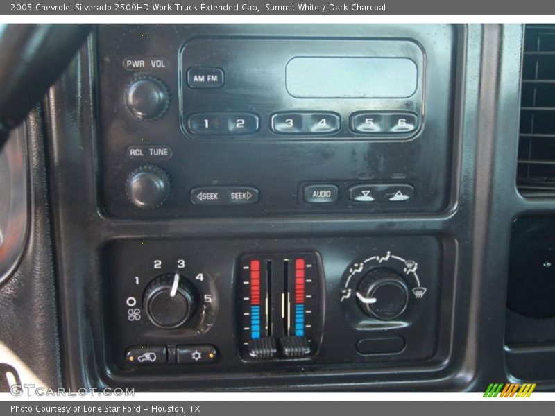 Summit White / Dark Charcoal 2005 Chevrolet Silverado 2500HD Work Truck Extended Cab