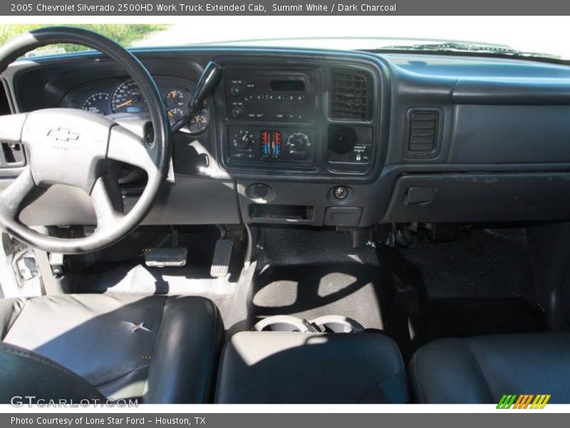 Summit White / Dark Charcoal 2005 Chevrolet Silverado 2500HD Work Truck Extended Cab