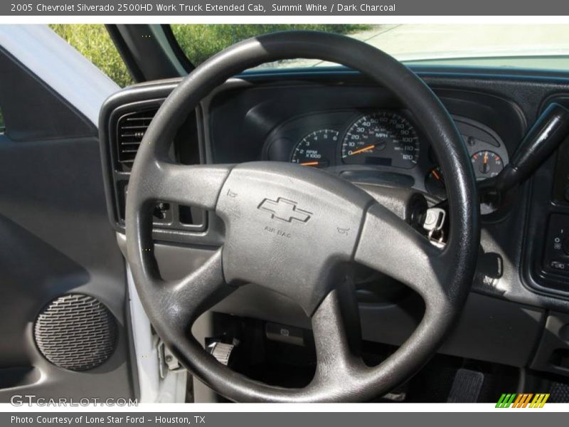 Summit White / Dark Charcoal 2005 Chevrolet Silverado 2500HD Work Truck Extended Cab