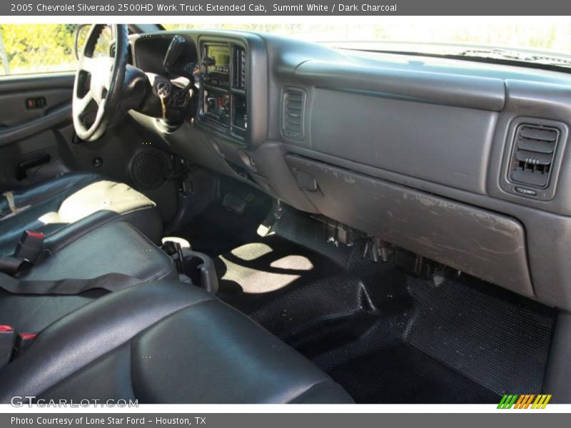 Summit White / Dark Charcoal 2005 Chevrolet Silverado 2500HD Work Truck Extended Cab