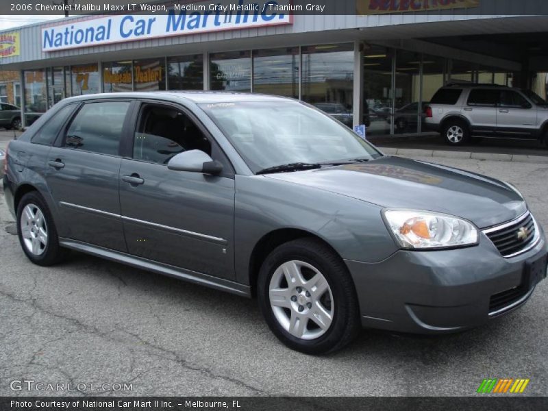 Medium Gray Metallic / Titanium Gray 2006 Chevrolet Malibu Maxx LT Wagon