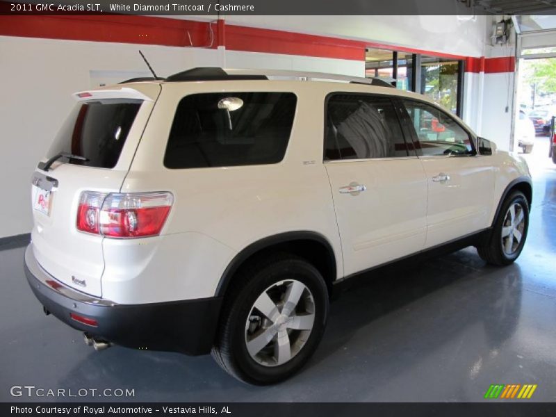 White Diamond Tintcoat / Cashmere 2011 GMC Acadia SLT