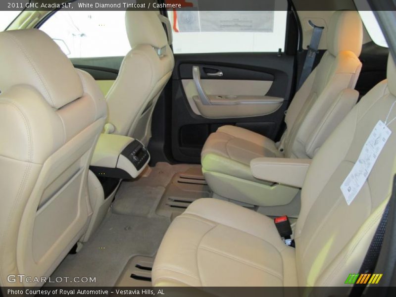 White Diamond Tintcoat / Cashmere 2011 GMC Acadia SLT