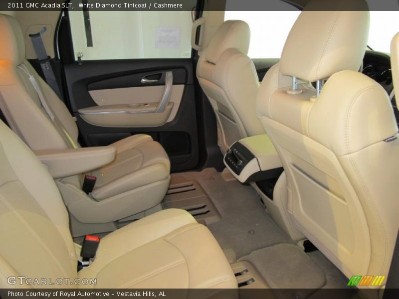 White Diamond Tintcoat / Cashmere 2011 GMC Acadia SLT