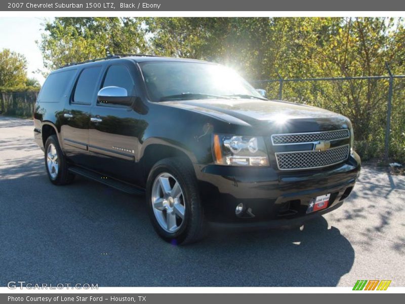 Black / Ebony 2007 Chevrolet Suburban 1500 LTZ
