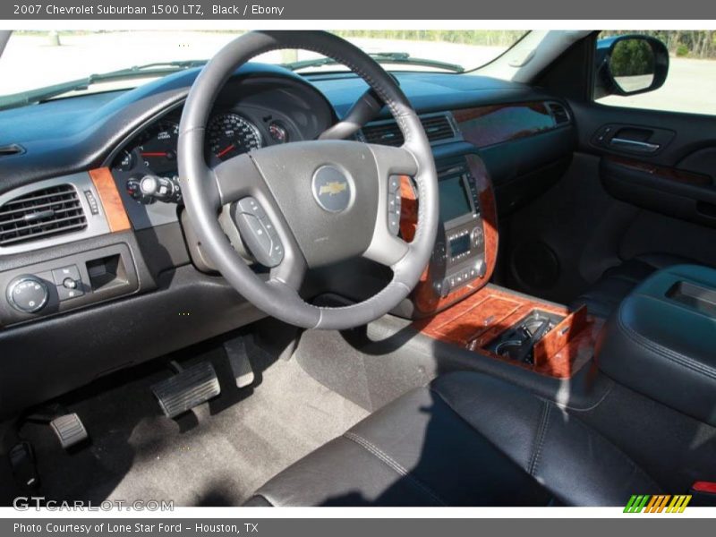 Black / Ebony 2007 Chevrolet Suburban 1500 LTZ