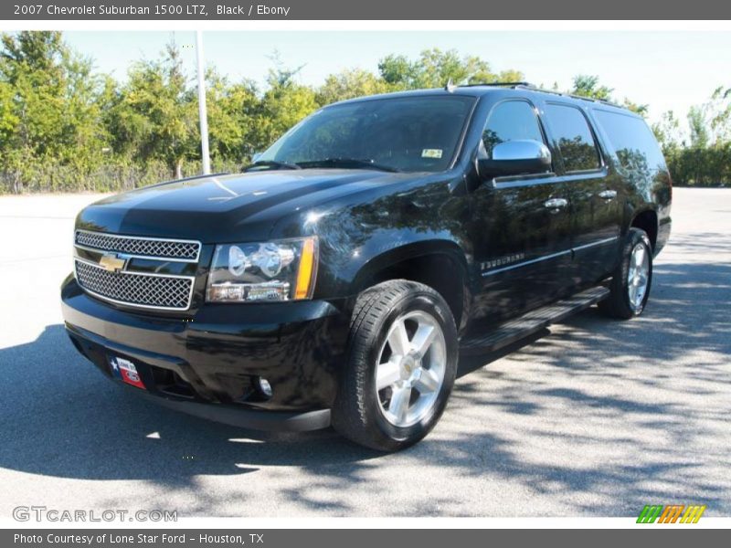 Black / Ebony 2007 Chevrolet Suburban 1500 LTZ