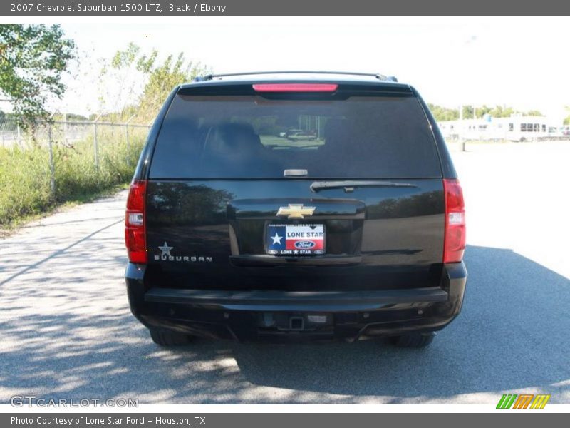 Black / Ebony 2007 Chevrolet Suburban 1500 LTZ