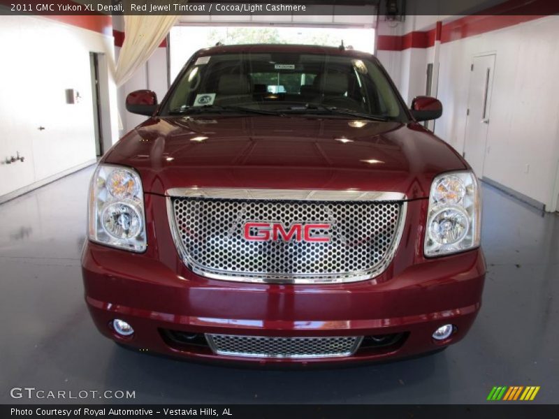 Red Jewel Tintcoat / Cocoa/Light Cashmere 2011 GMC Yukon XL Denali