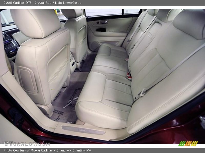 Crystal Red / Light Linen/Cocoa 2008 Cadillac DTS