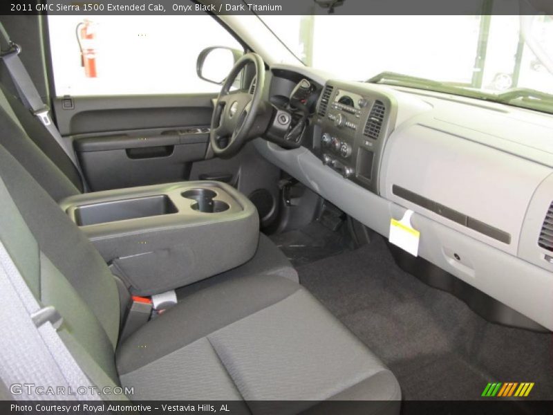 Onyx Black / Dark Titanium 2011 GMC Sierra 1500 Extended Cab