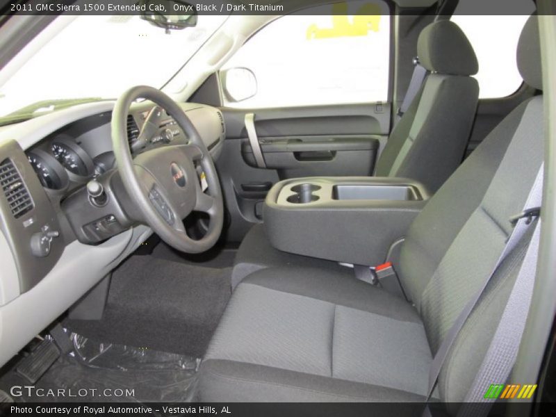 Onyx Black / Dark Titanium 2011 GMC Sierra 1500 Extended Cab