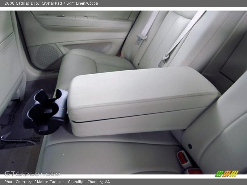 Crystal Red / Light Linen/Cocoa 2008 Cadillac DTS
