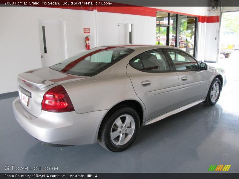 Liquid Silver Metallic / Ebony 2008 Pontiac Grand Prix Sedan