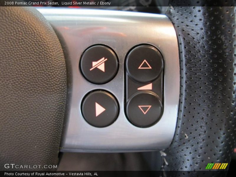 Liquid Silver Metallic / Ebony 2008 Pontiac Grand Prix Sedan