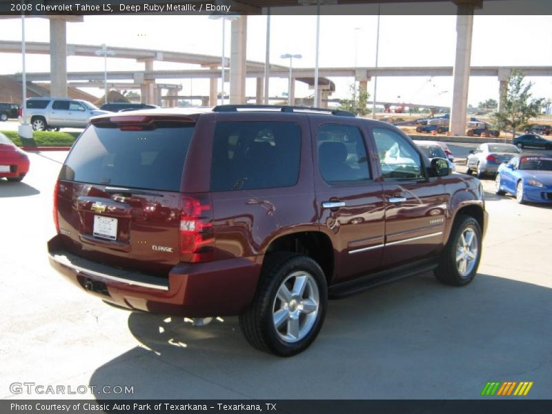 Deep Ruby Metallic / Ebony 2008 Chevrolet Tahoe LS