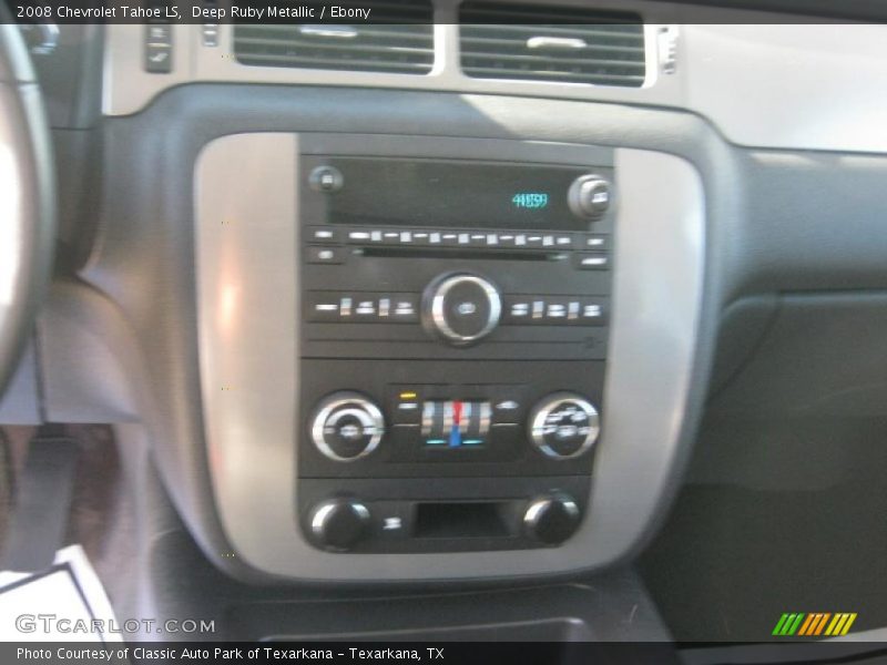 Deep Ruby Metallic / Ebony 2008 Chevrolet Tahoe LS