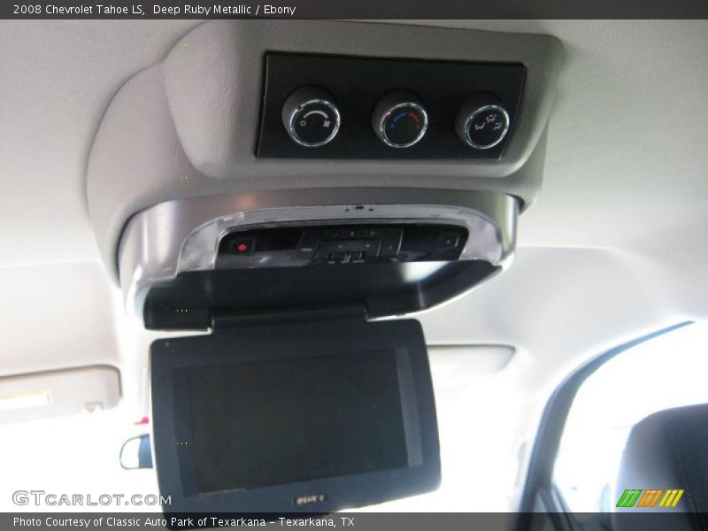 Deep Ruby Metallic / Ebony 2008 Chevrolet Tahoe LS