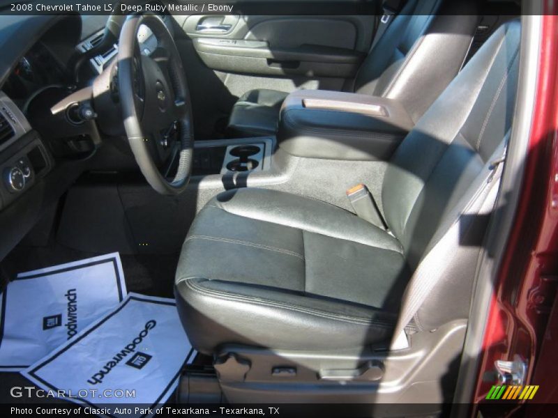 Deep Ruby Metallic / Ebony 2008 Chevrolet Tahoe LS