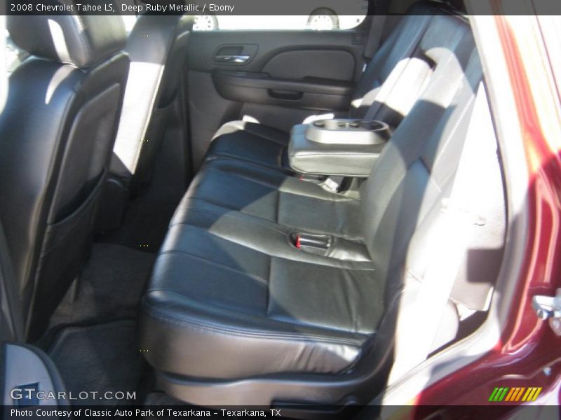 Deep Ruby Metallic / Ebony 2008 Chevrolet Tahoe LS