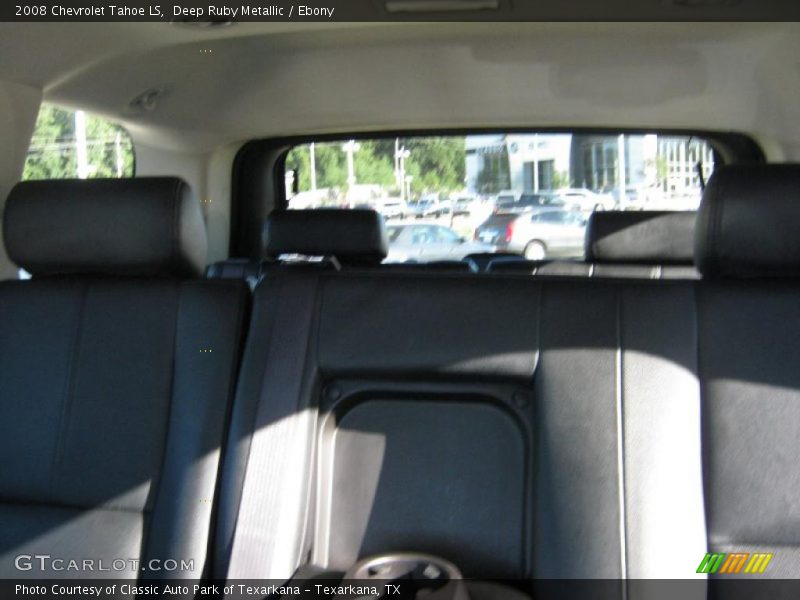 Deep Ruby Metallic / Ebony 2008 Chevrolet Tahoe LS