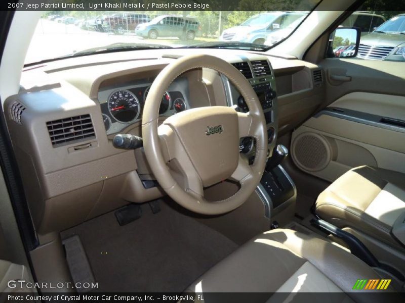 Light Khaki Metallic / Pastel Pebble Beige 2007 Jeep Patriot Limited