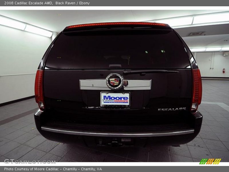Black Raven / Ebony 2008 Cadillac Escalade AWD