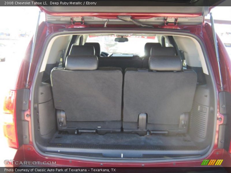 Deep Ruby Metallic / Ebony 2008 Chevrolet Tahoe LS
