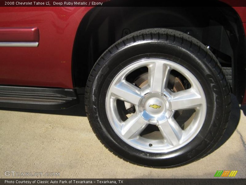 Deep Ruby Metallic / Ebony 2008 Chevrolet Tahoe LS