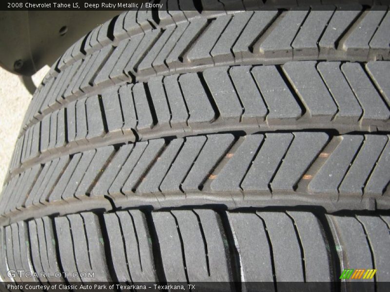Deep Ruby Metallic / Ebony 2008 Chevrolet Tahoe LS
