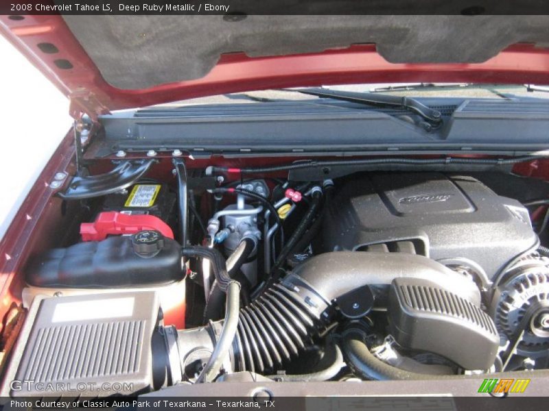 Deep Ruby Metallic / Ebony 2008 Chevrolet Tahoe LS