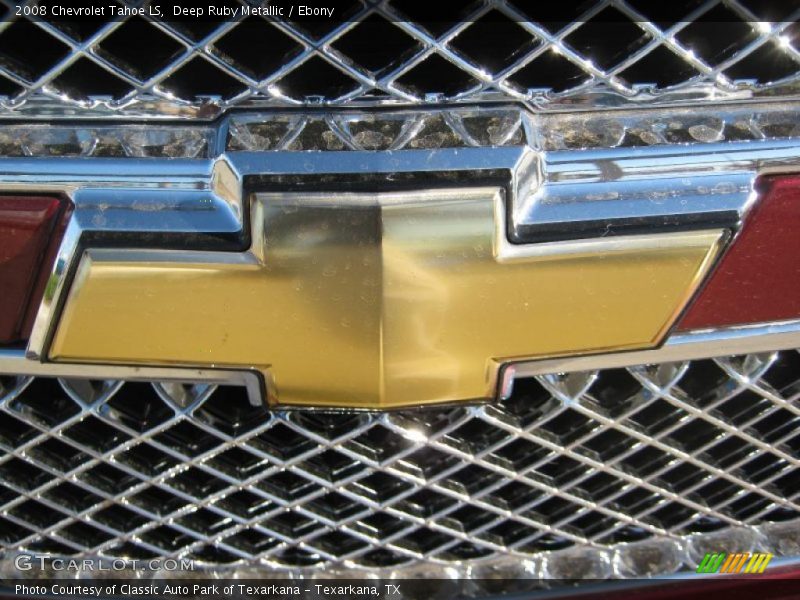 Deep Ruby Metallic / Ebony 2008 Chevrolet Tahoe LS