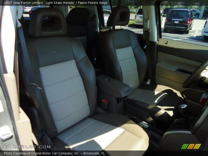 Light Khaki Metallic / Pastel Pebble Beige 2007 Jeep Patriot Limited