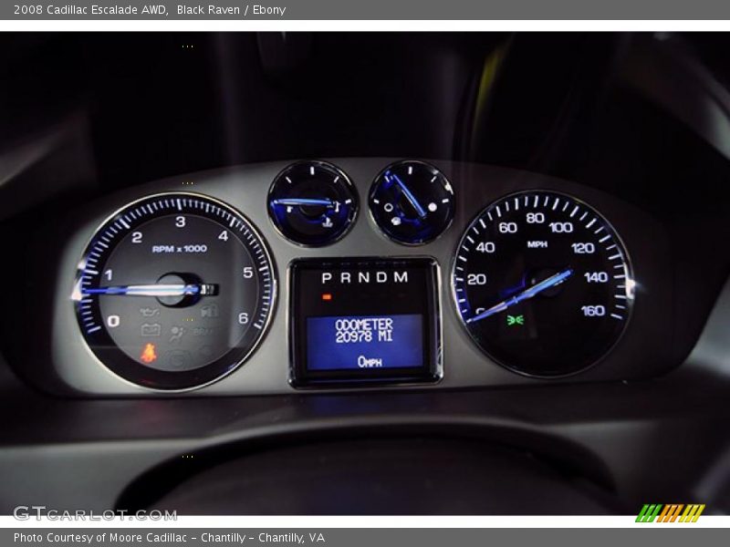 Black Raven / Ebony 2008 Cadillac Escalade AWD