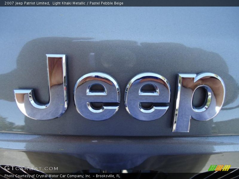 Light Khaki Metallic / Pastel Pebble Beige 2007 Jeep Patriot Limited