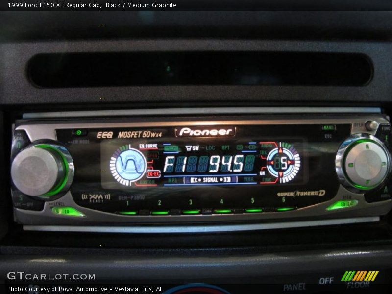 Black / Medium Graphite 1999 Ford F150 XL Regular Cab