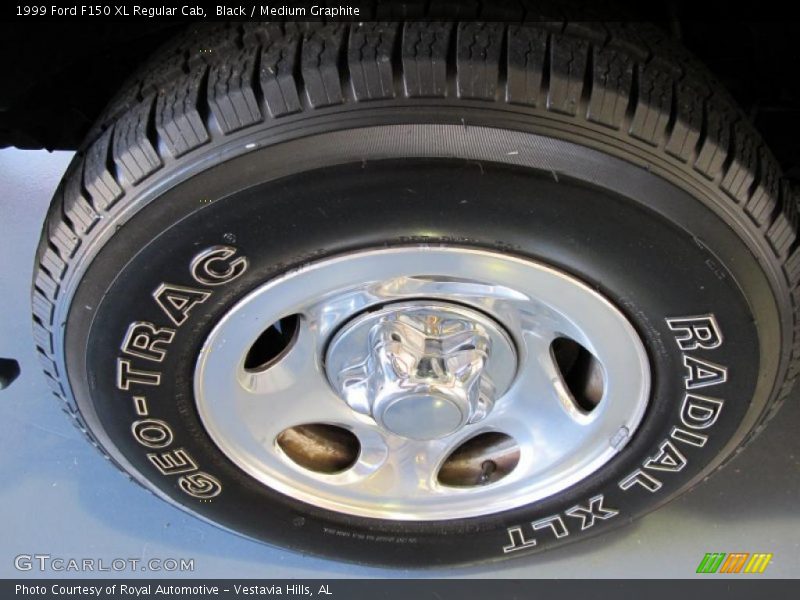 Black / Medium Graphite 1999 Ford F150 XL Regular Cab