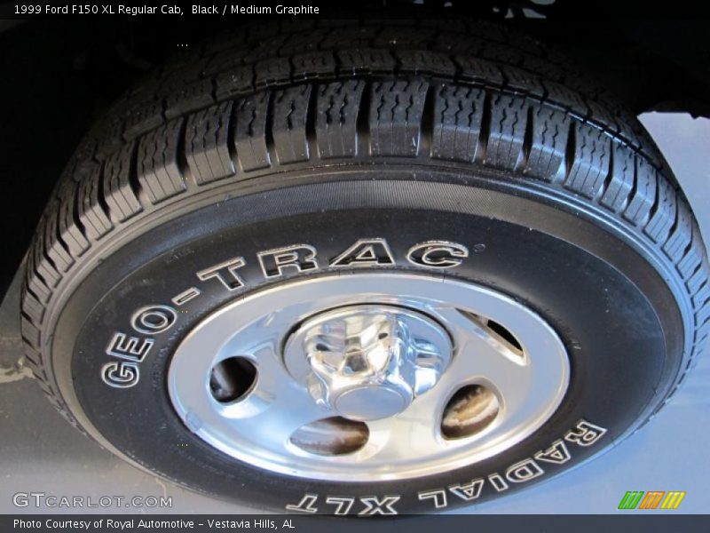 Black / Medium Graphite 1999 Ford F150 XL Regular Cab