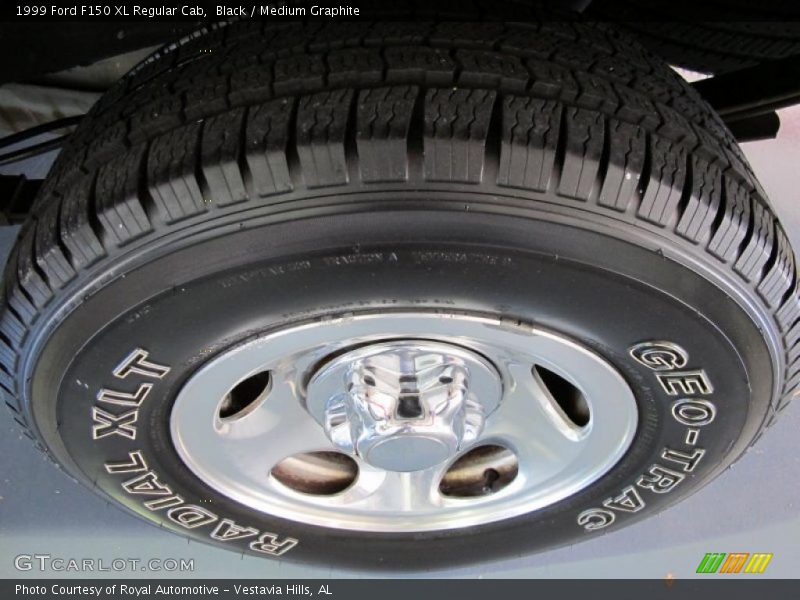 Black / Medium Graphite 1999 Ford F150 XL Regular Cab