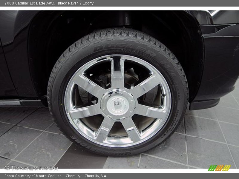 Black Raven / Ebony 2008 Cadillac Escalade AWD