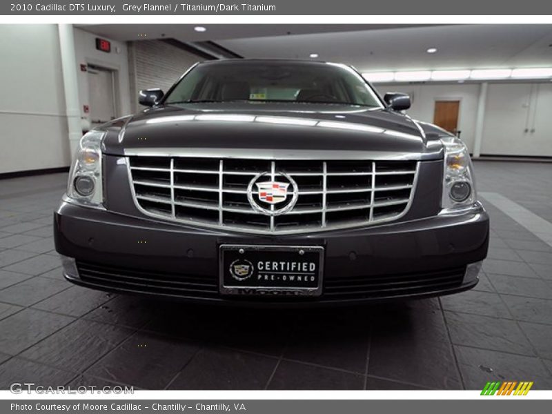 Grey Flannel / Titanium/Dark Titanium 2010 Cadillac DTS Luxury