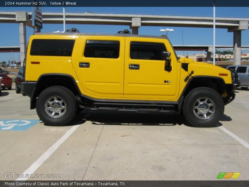 Yellow / Wheat 2004 Hummer H2 SUV